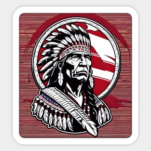 Native-Americans Sticker